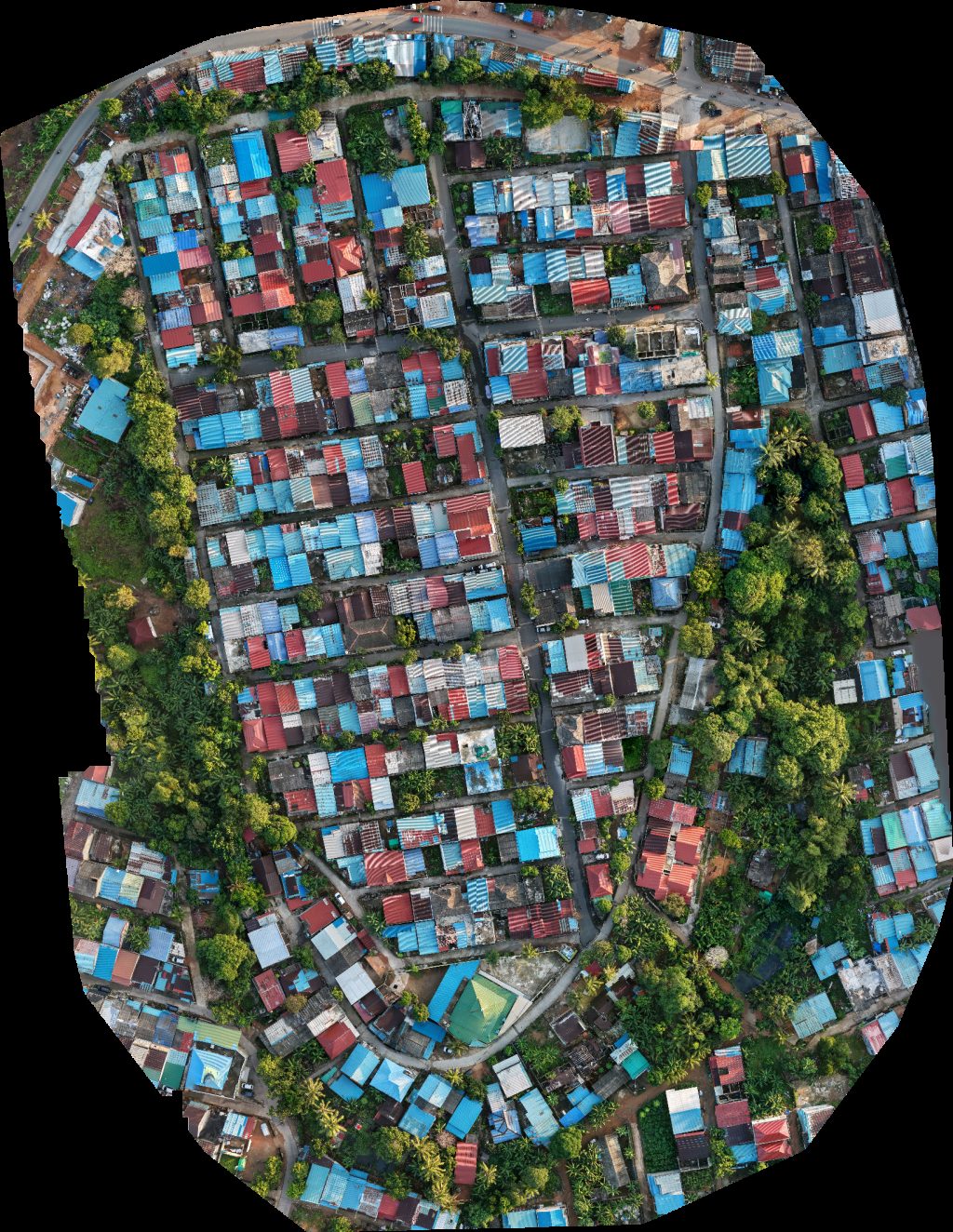 Drone map of Haris Kalipang Halit family Aerial drone map in Kota Batam, Kepulauan Riau, ID
