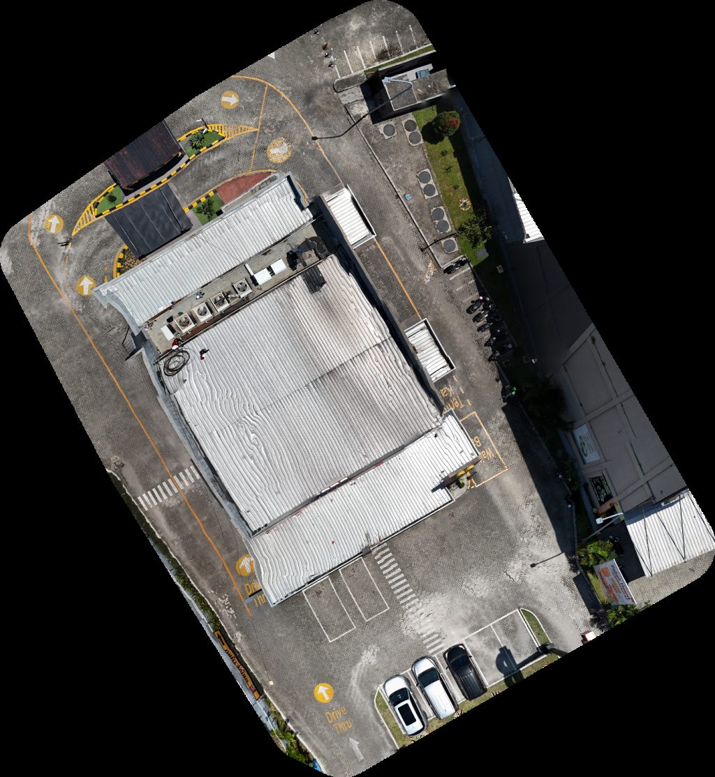 Drone map of McDonald s Antasari Diko art gallery in antasari lampung Aerial drone map in Kota Bandar Lampung, Lampung, ID