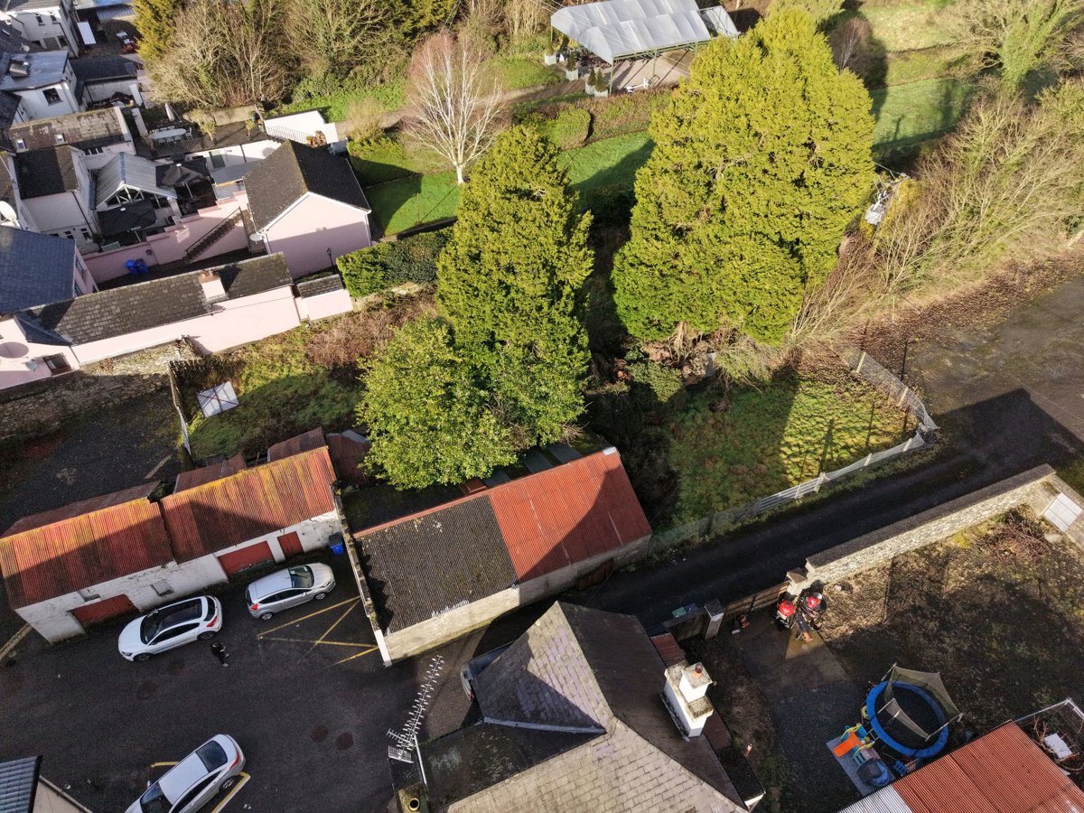 Drone 3d model of Dental Care Implants Main Street Eugene O Dwyer Funeral Directors Aerial drone 3d model in Virginia, Cn, IE