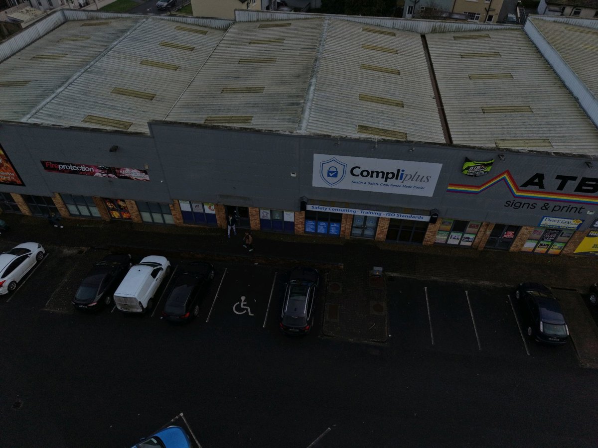 Drone 3d model of Team Ryano Senshi Judo Club in Virginia Business Park Aerial drone 3d model in Virginia, Cn, IE