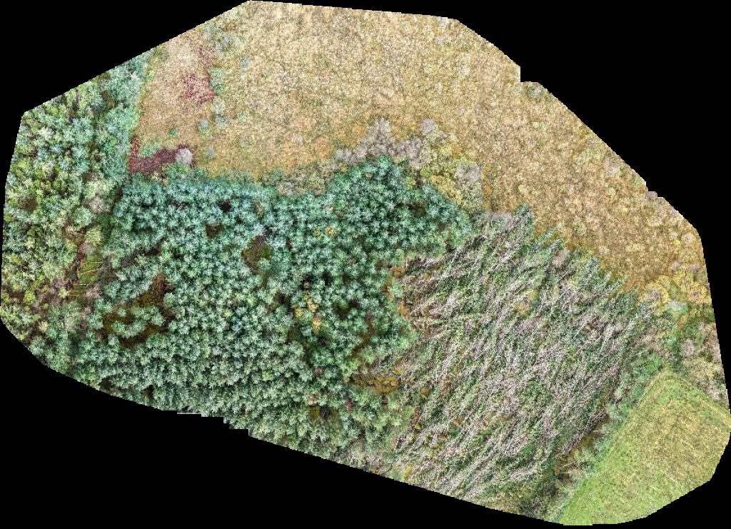 Drone map of Newbridge Walking Trail Cunningham and Sons Heavy Recovery in Boherbannagh Aerial drone map in , County Galway, IE