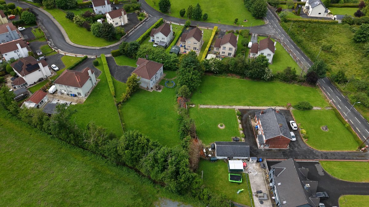 Drone 3d model of Leitrim Drone Services Enterprise Centre in Drumcoora Aerial drone 3d model in Drumshanbo, Lm, IE