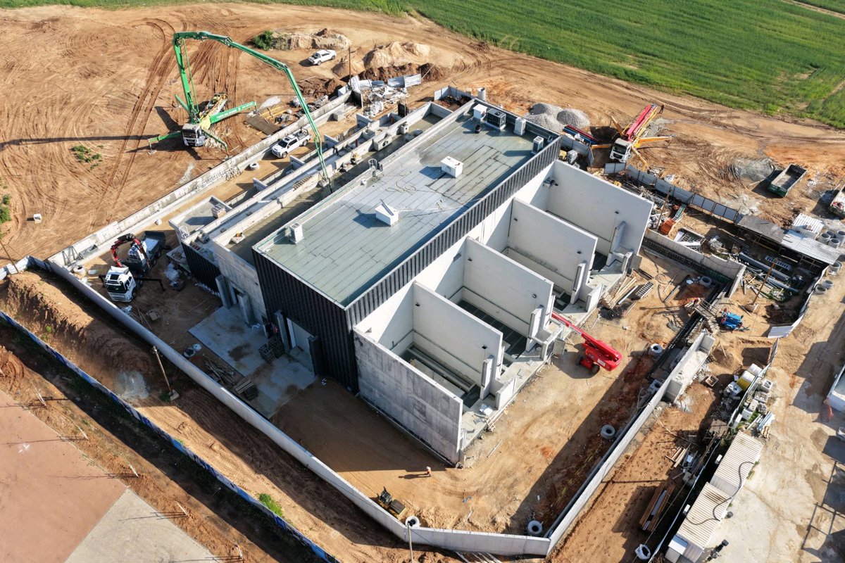 Drone 3d model of Hanafat HaDegel Road Avner Ben Ner Ayalon in hanafat hadegel road Aerial drone 3d model in Rehovot, Center District, IL