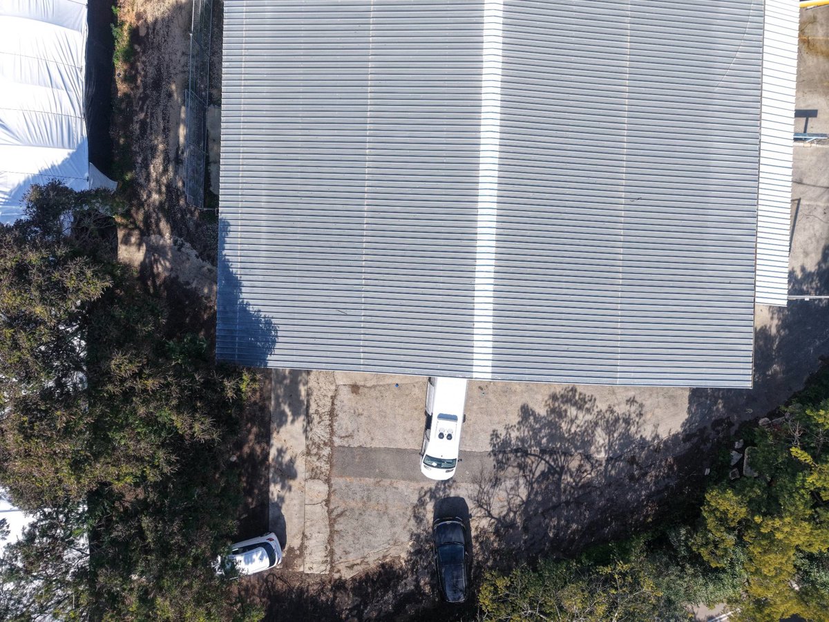 Drone 3d model of פטריות ינוב א פורמן ברזל Aerial drone 3d model in Yanuv, Center District, IL