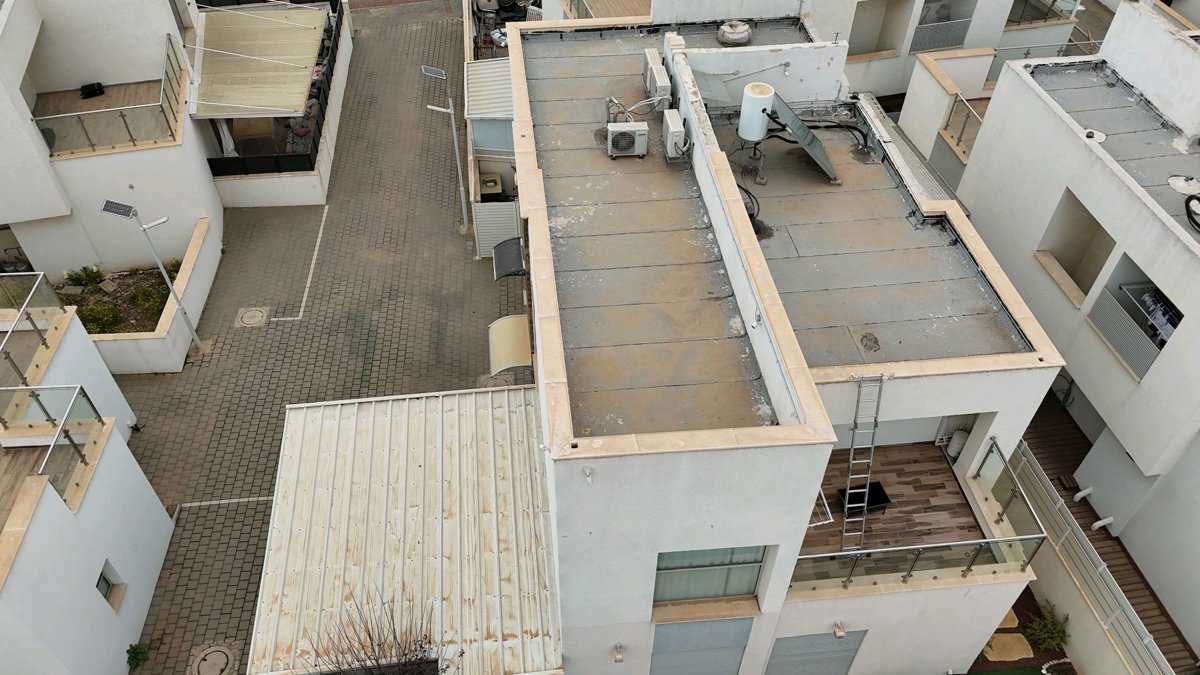 Drone 3d model of ישראלקטריק עבודות חשמל bomb shelter in bomb shelter Aerial drone 3d model in Afula, North District, IL