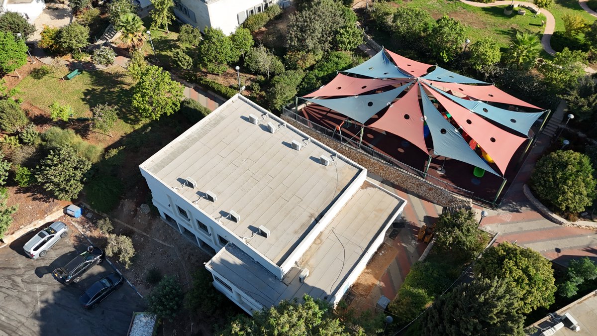 Drone 3d model of נוף מרים וילה ויליז ן in בע מ Aerial drone 3d model in Hazon, North District, IL