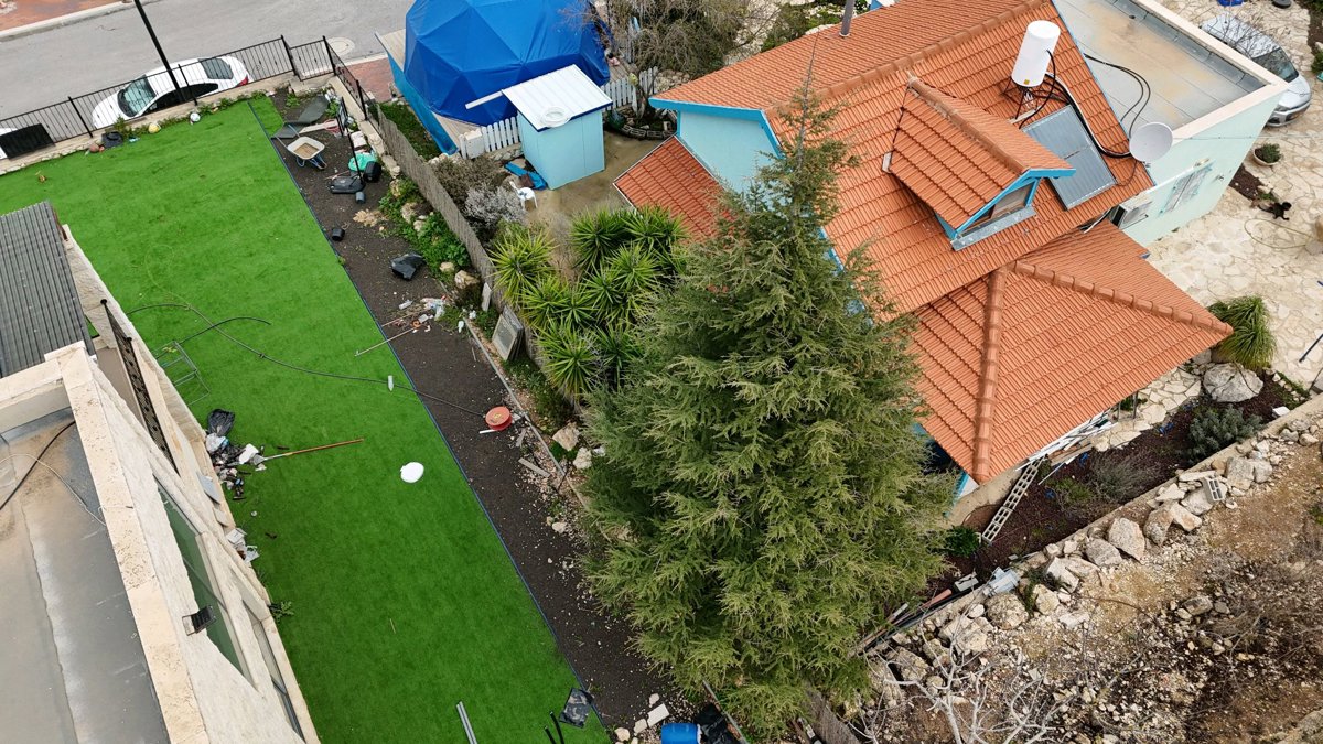 Drone 3d model of צימר ימין אוטופיה גלילית in בכרם בן זמרה Aerial drone 3d model in Kerem Ben Zimra, North District, IL