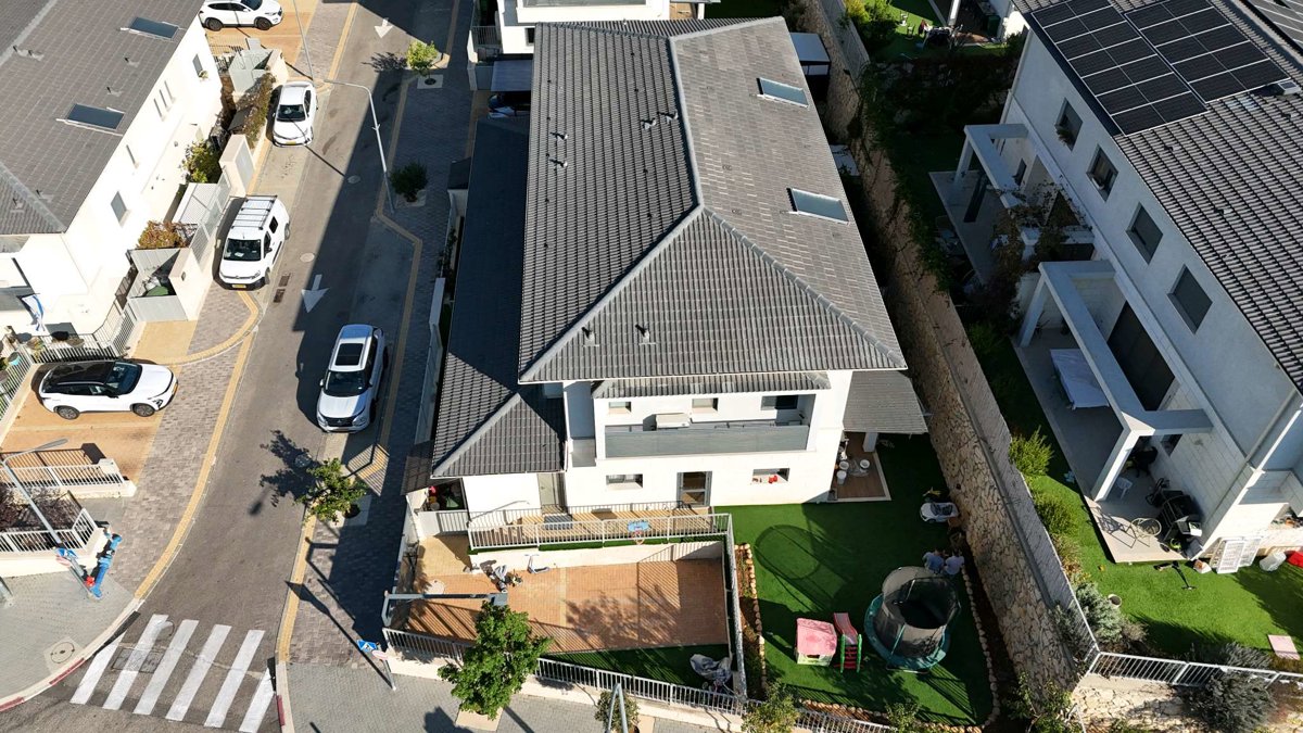 Drone 3d model of Kfar Vradim ארטצ וק in hahar road hartsit Aerial drone 3d model in Muscat, North District, IL