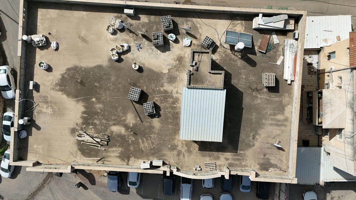 Drone 3d model of ואכד משרד פרסום דפוס הפרסום החכם Aerial drone 3d model in Shefa-Amr, North District, IL