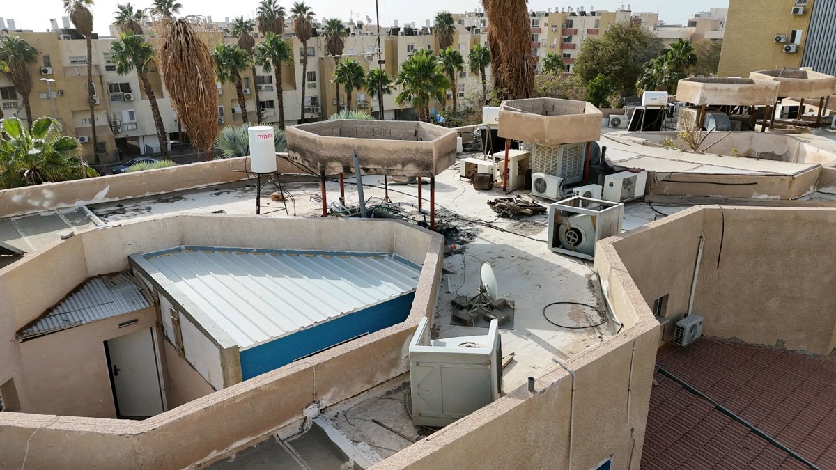 Drone 3d model of The Taras unit Rosenbaum Home in the rosen s Aerial drone 3d model in Eilat, South District, IL