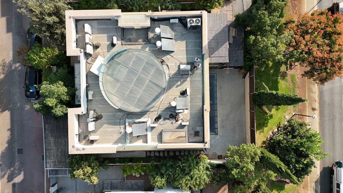 Drone 3d model of Webbya תמי אריאל הדרכת הורים Aerial drone 3d model in Kiryat Ono, Tel Aviv District, IL