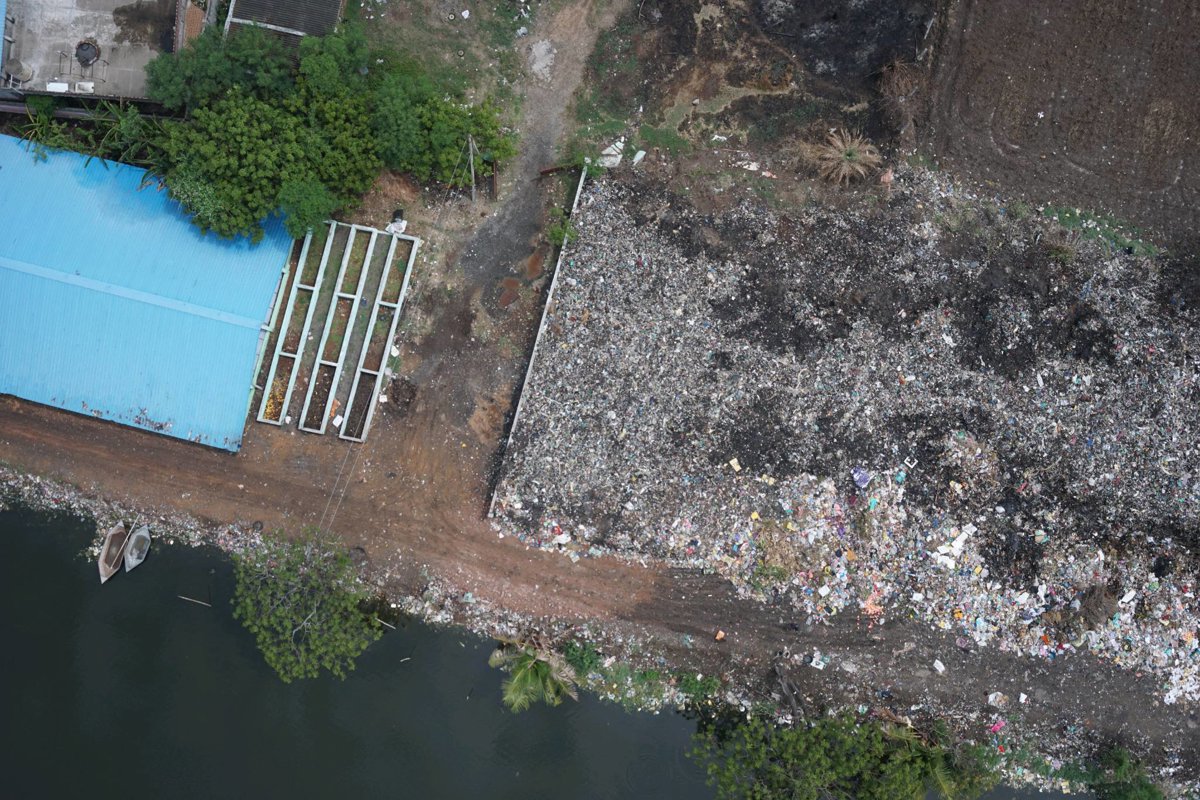Thumbnail preview for 3D Drone Model of Swpc 4 Sachivalay Pinkne Wala Perluam in Pamarru, Ap, India