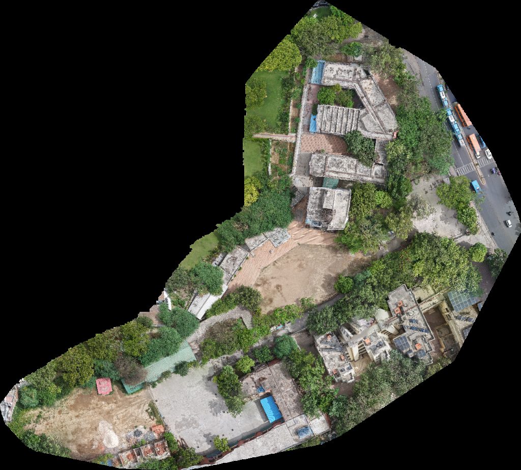 Drone map of स कर SBI ATM in Civil Lines Aerial drone map in Delhi, Dl, IN