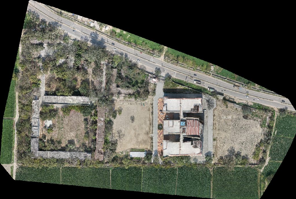 Drone map of Dr B R Ambedkar School of Special Excellence Dariyapur Kalan Castrol Service Mahadev Motors in Darayapur Kalan Village Aerial drone map in Delhi, Dl, IN