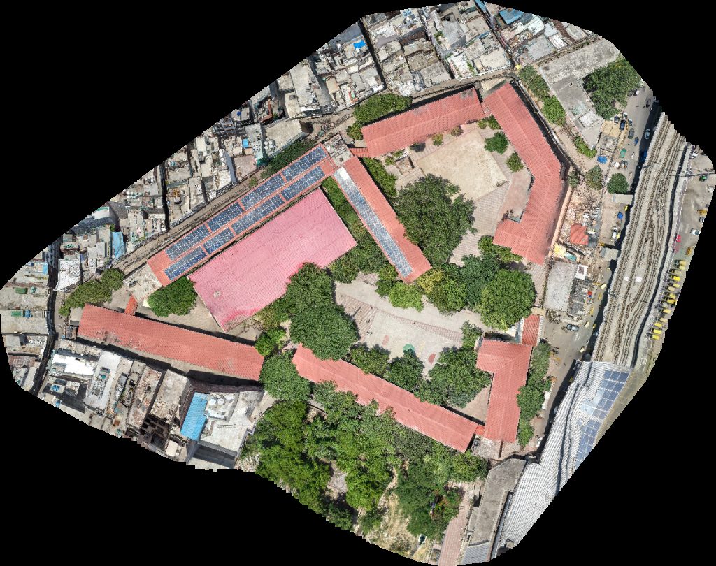 Thumbnail preview for Drone Map of Everhealth Diagnostic Center Govt Boys Sr Sec Co Ed School in Delhi, Dl, India