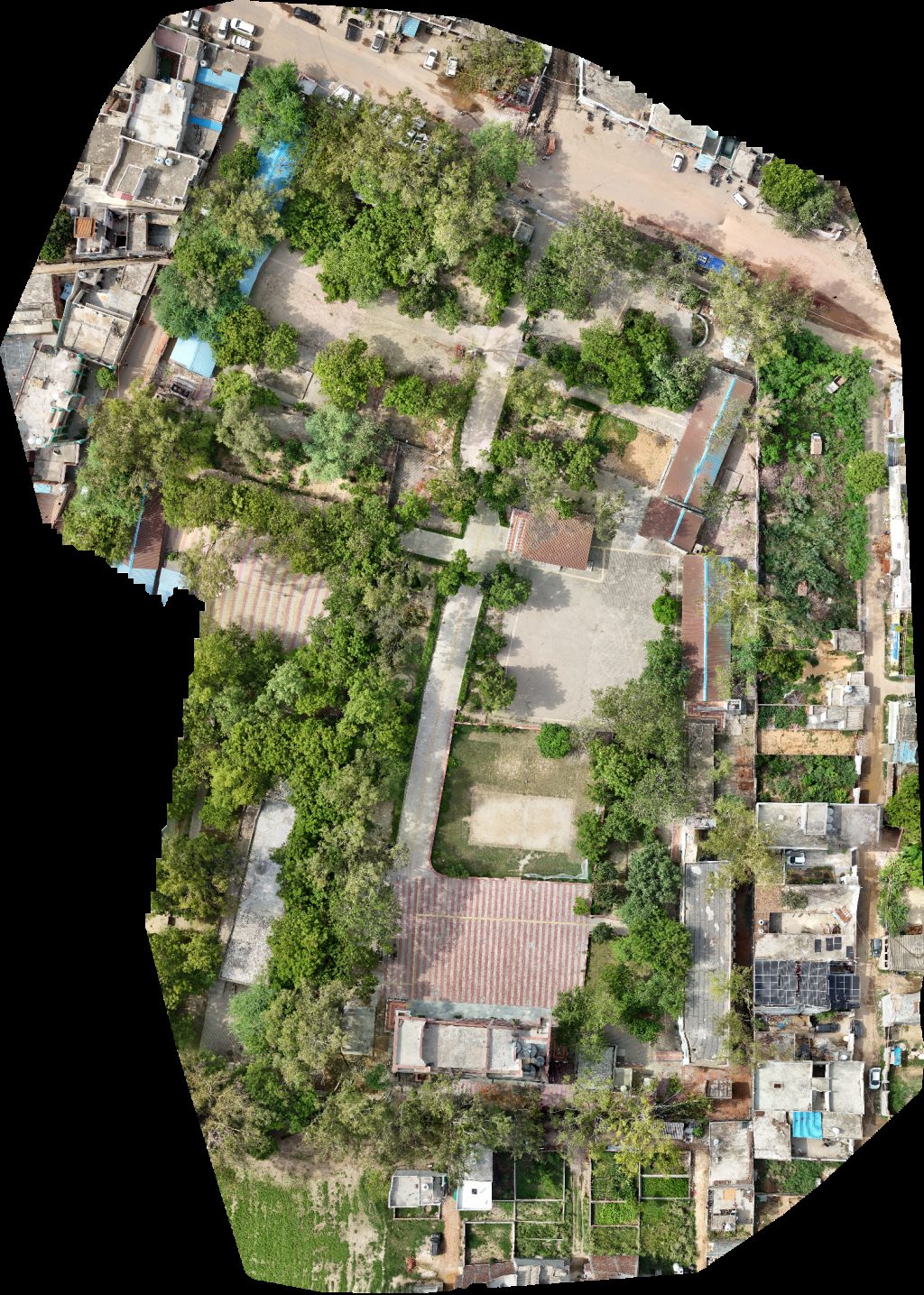 Thumbnail preview for Drone Map of Kair School Extention Part 2 in Delhi, Delhi, India