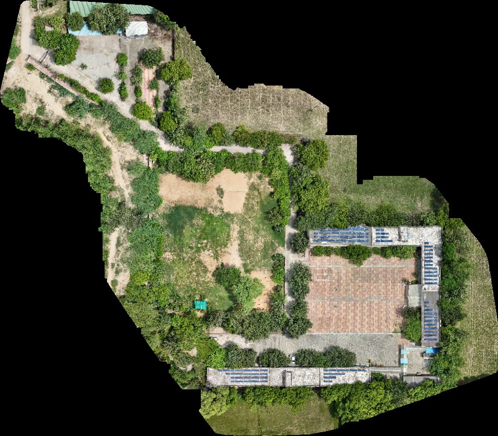 Thumbnail preview for Drone Map of Paprawat Pond Ground Khatu Shyam Mandir Greater Dwarka in Delhi, Delhi, India