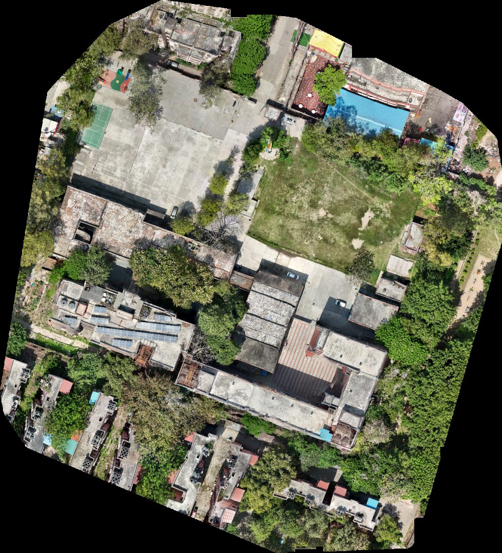 Drone map of Gulabi Bagh Senior Secondary School Help 4 Seekers in Gulabi Bagh Aerial drone map in New Delhi, Dl, IN