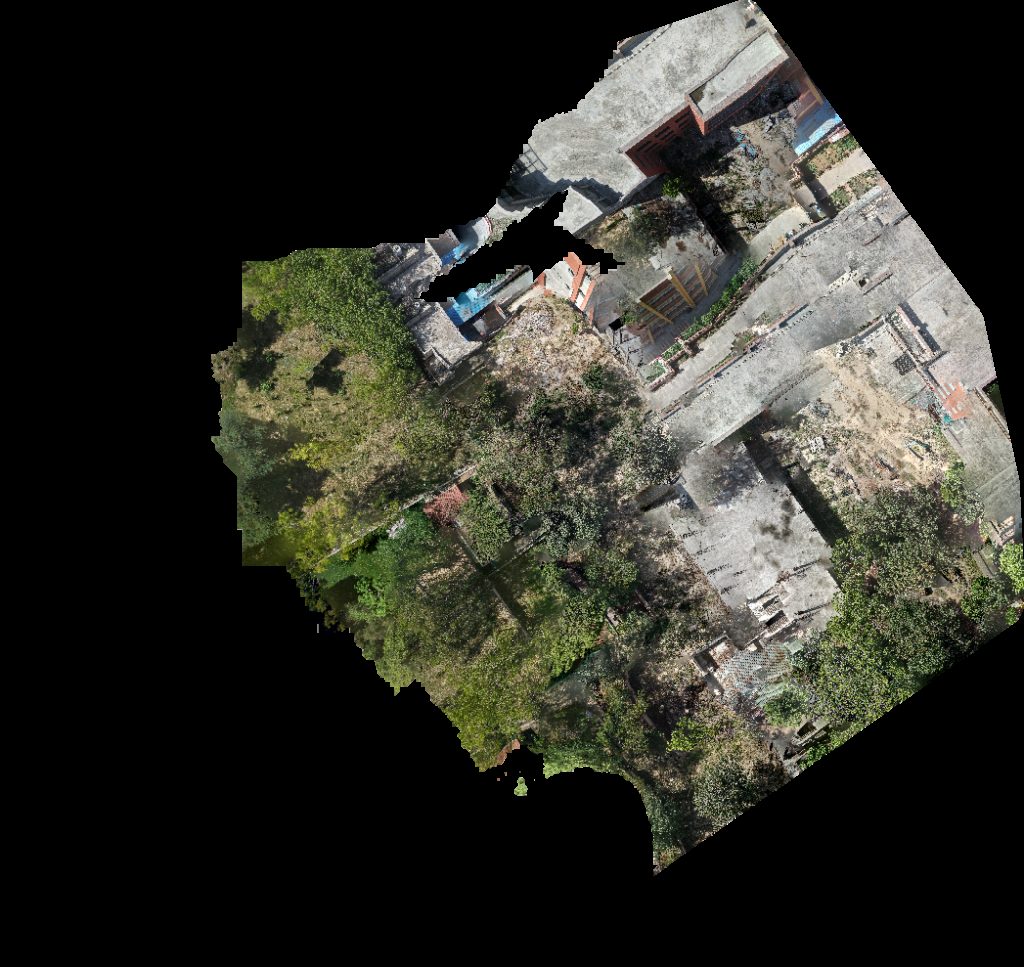 Drone map of Sawariya washing point IndianOil in poultry farm Aerial drone map in Gurgaon Division, Hr, IN