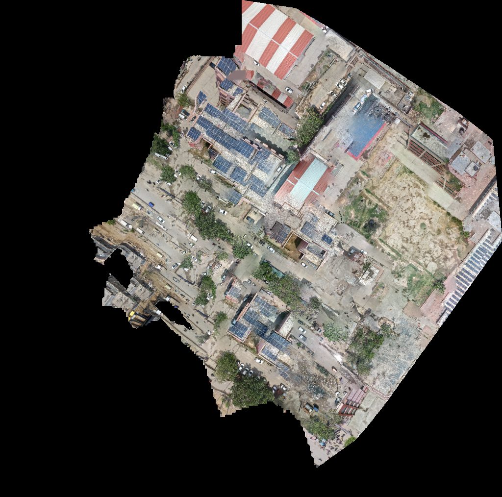Drone map of Mahender Yadav Shri shyam _House in farm house Aerial drone map in Sehlang, Hr, IN