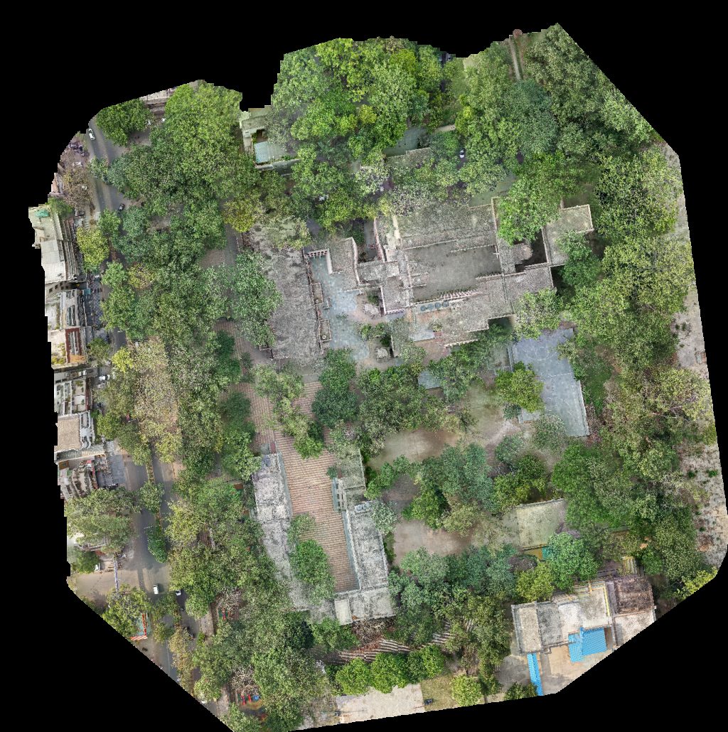 Drone map of Jitmal Bhomiyaji Than द ज तमल भ म य क थ न As I Mata Mandir in mata mandir Aerial drone map in Barath Ka Gaon, Rj, IN