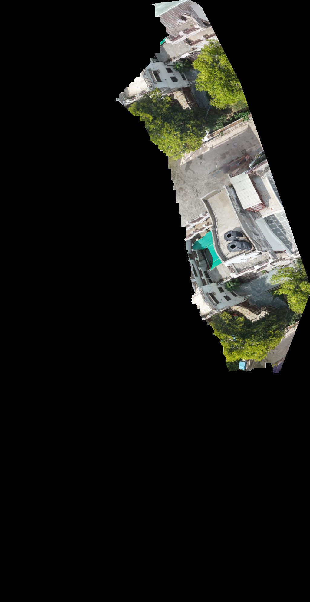 Drone map of Balsah Yadav bhavan Ayush s Home in farm house Aerial drone map in Buhana, Rj, IN