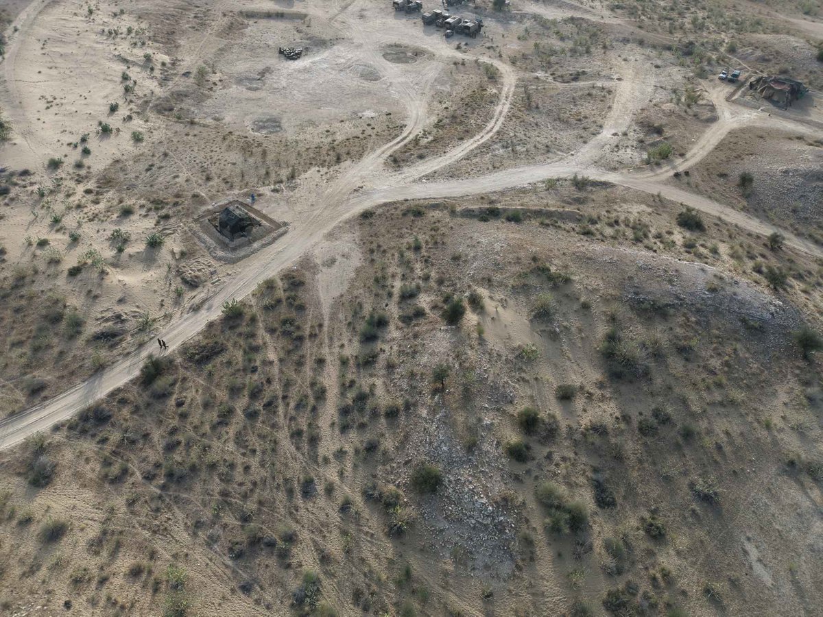 Drone 3d model of Royal Brothers Restaurant Lakhinac village in alam ka gaon Aerial drone 3d model in Khuiyala, Rj, IN