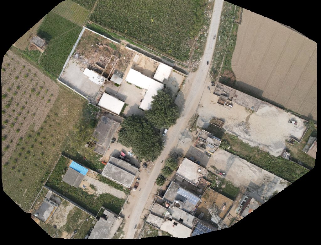 Drone map of MP BIRLA CEMENT श्र ब ल ज स मेंट स्ट र in स्ट र Aerial drone map in Kaithal, Up, IN