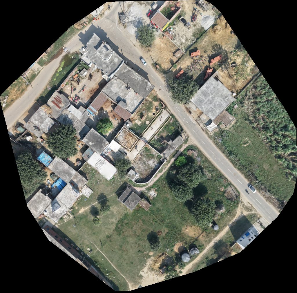 Drone map of Government school Nitiya Medical store in medical store Aerial drone map in Qazibehta, Up, IN