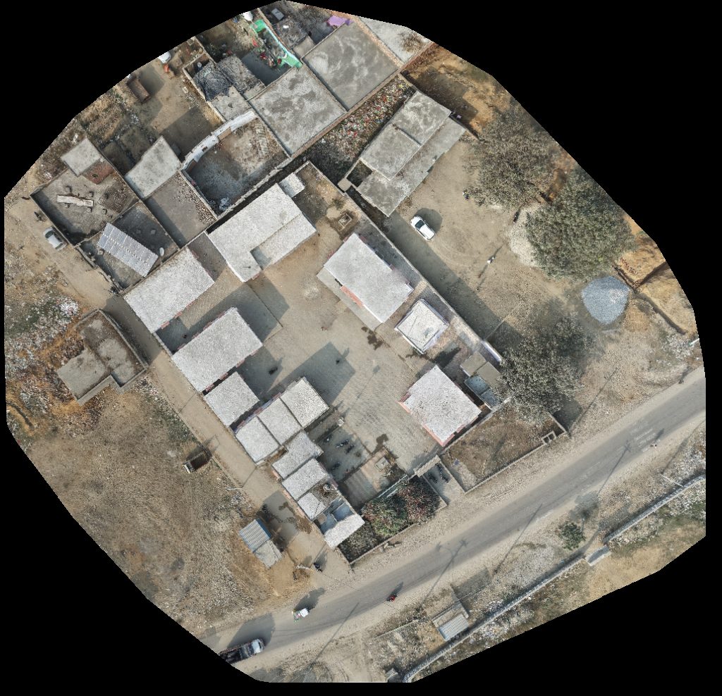 Drone map of Yadav Redimate Garments Nijakat Hair Cuting Salon in medical store Aerial drone map in Sondhan Mohammadpur, Up, IN