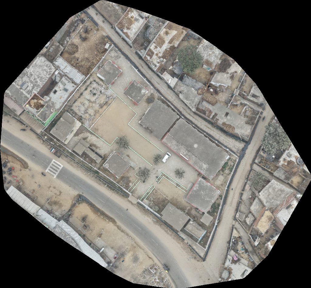 Drone map of S K Pathology Lab स्ट ईल हेयर कट ंग in jan seva kendra Aerial drone map in Sultanpur, Up, IN