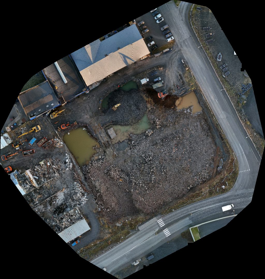 Drone map of Steinprýði ehf Verkstæði Fiskvinnslan Kambur hf Aerial drone map in Hafnarfjörður, Hafnarfjar Arkaupsta Ur, IS
