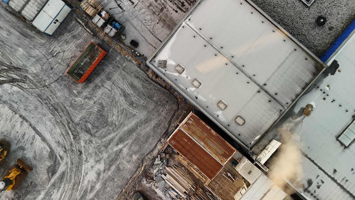 Drone 3d model of Steinprýði ehf Verkstæði Fiskvinnslan Kambur hf Aerial drone 3d model in Hafnarfjörður, Hafnarfjar Arkaupsta Ur, IS