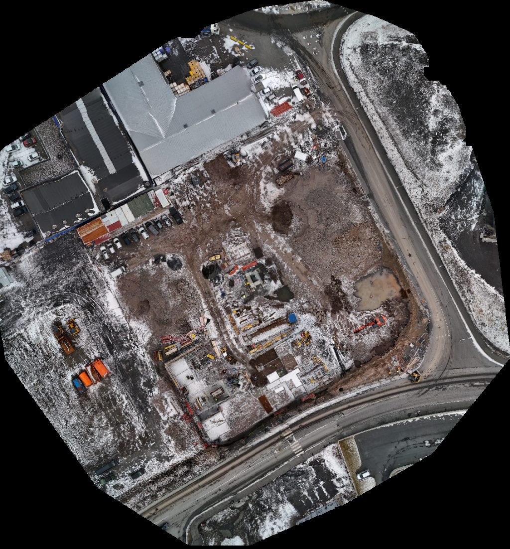 Drone map of Steinprýði ehf Verkstæði Fiskvinnslan Kambur hf Aerial drone map in Hafnarfjörður, Hafnarfjar Arkaupsta Ur, IS