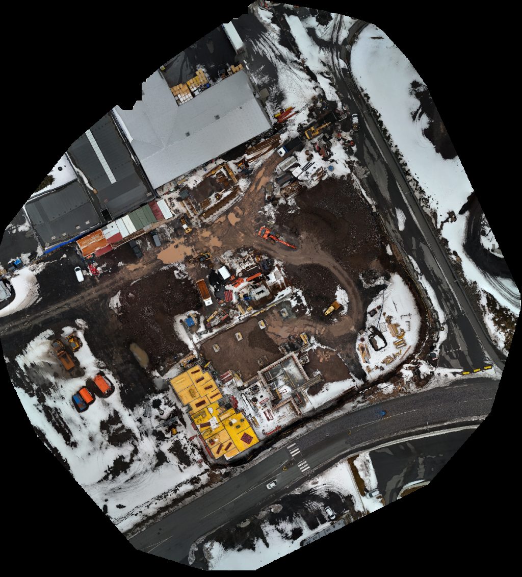 Drone map of Steinprýði ehf Verkstæði Fiskvinnslan Kambur hf Aerial drone map in Hafnarfjörður, Hafnarfjar Arkaupsta Ur, IS
