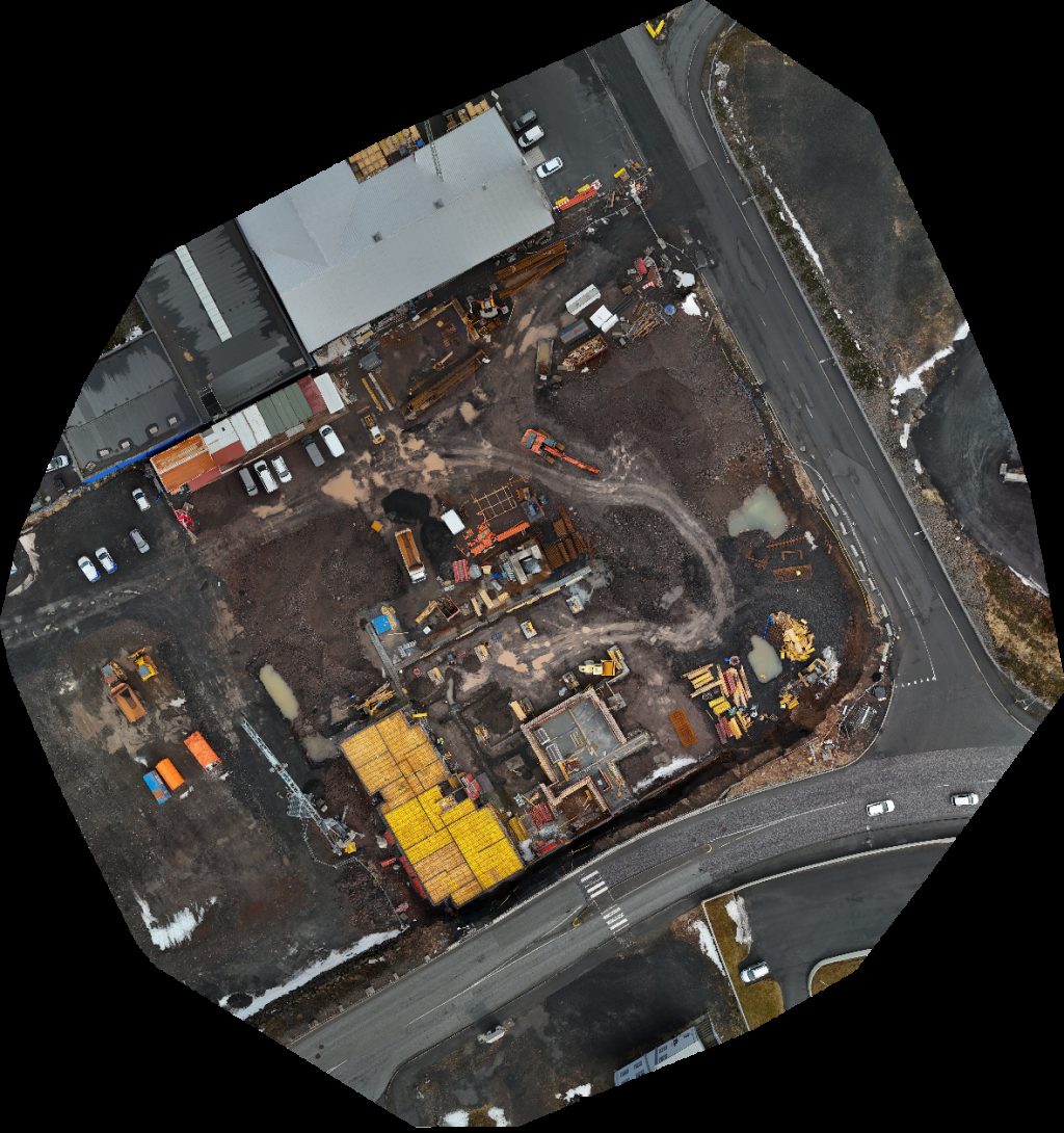 Drone map of Steinprýði ehf Verkstæði Fiskvinnslan Kambur hf Aerial drone map in Hafnarfjörður, Hafnarfjar Arkaupsta Ur, IS