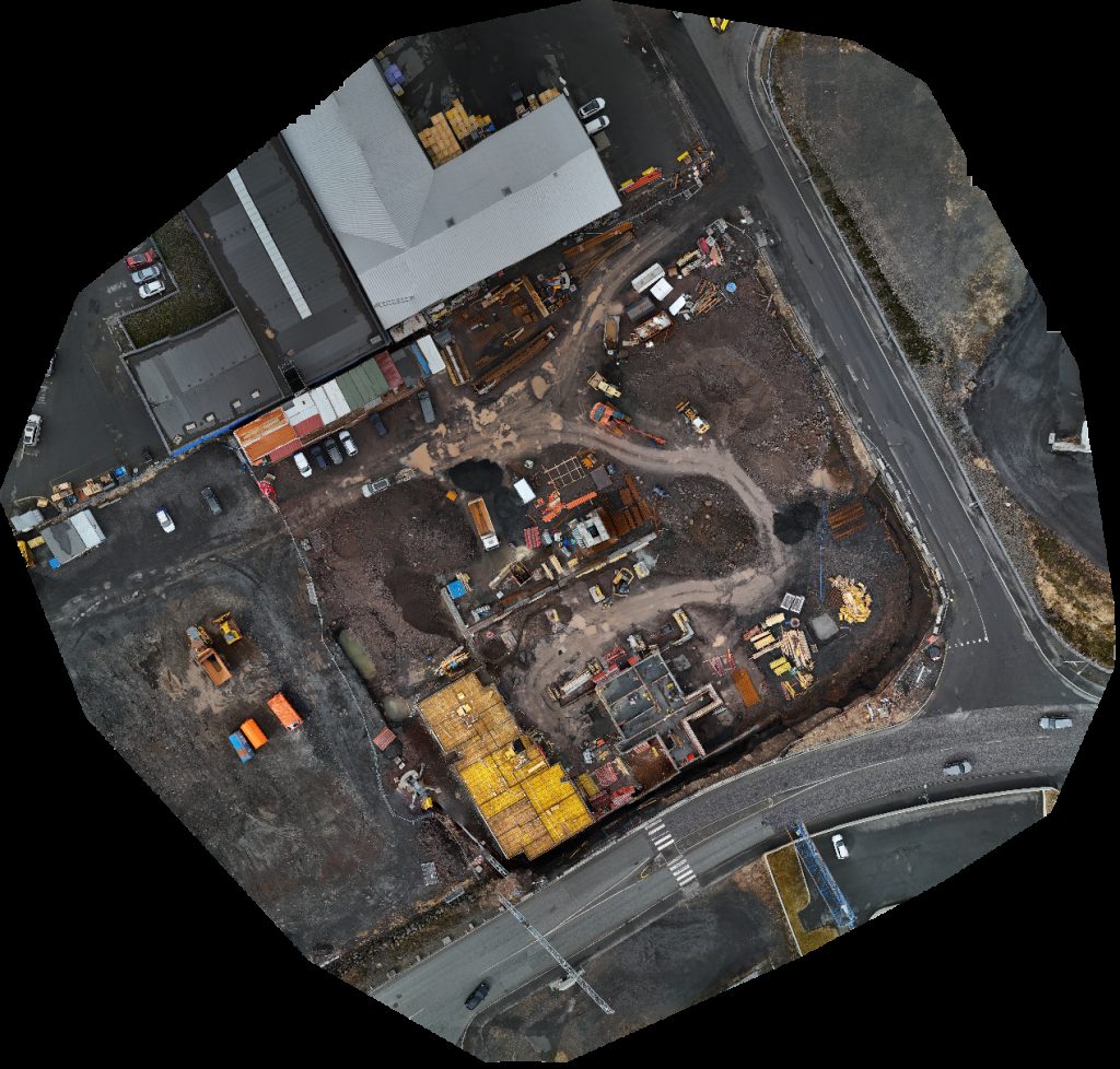 Drone map of Steinprýði ehf Verkstæði Fiskvinnslan Kambur hf Aerial drone map in Hafnarfjörður, Hafnarfjar Arkaupsta Ur, IS