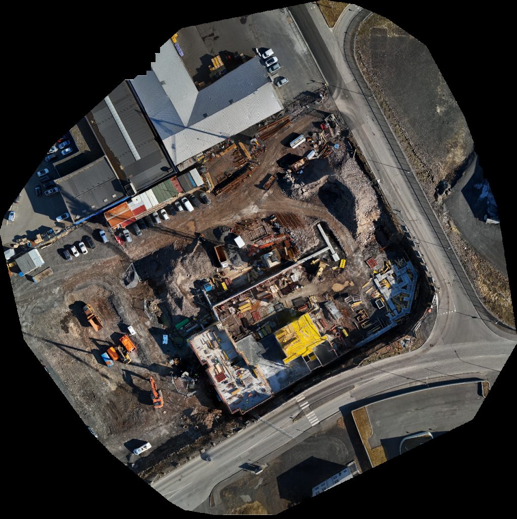 Drone map of Steinprýði ehf Verkstæði Fiskvinnslan Kambur hf Aerial drone map in Hafnarfjörður, Hafnarfjar Arkaupsta Ur, IS