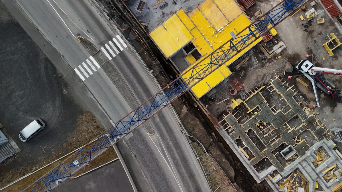 Drone 3d model of Steinprýði ehf Verkstæði Fiskvinnslan Kambur hf Aerial drone 3d model in Hafnarfjörður, Hafnarfjar Arkaupsta Ur, IS