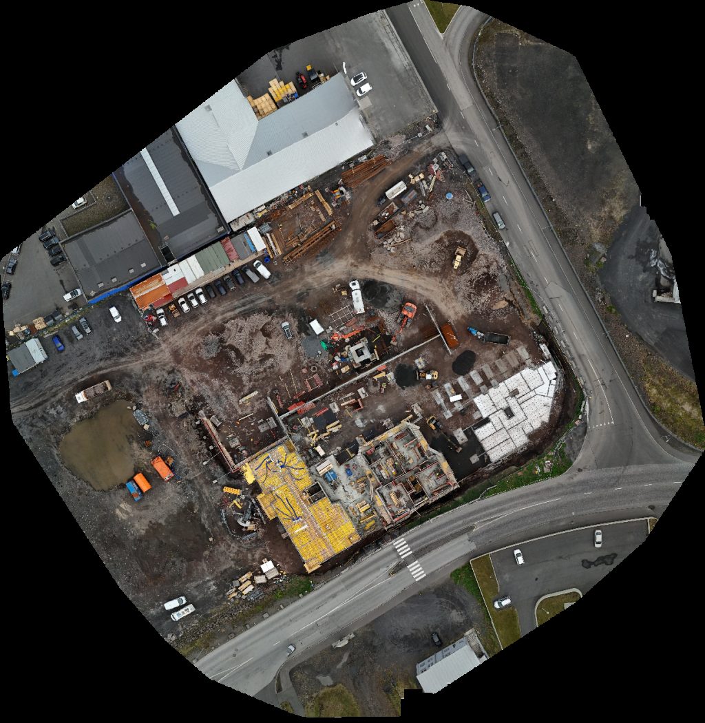 Drone map of Steinprýði ehf Verkstæði Fiskvinnslan Kambur hf Aerial drone map in Hafnarfjörður, Hafnarfjar Arkaupsta Ur, IS