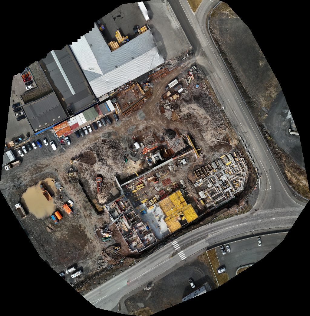 Drone map of Steinprýði ehf Verkstæði Skipalón Aerial drone map in Hafnarfjörður, Hafnarfjar Arkaupsta Ur, IS