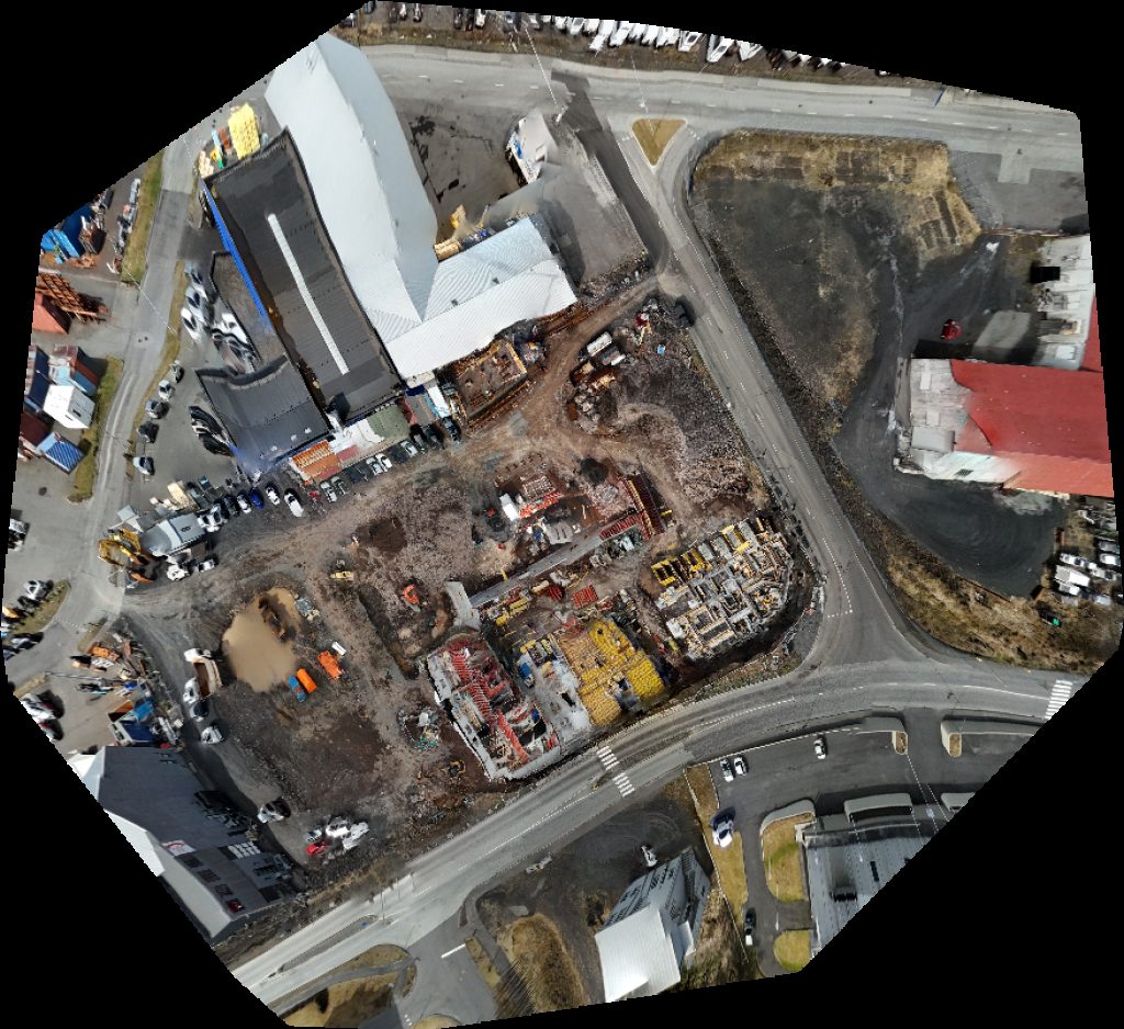 Drone map of Steinprýði ehf Verkstæði Skipalón Aerial drone map in Hafnarfjörður, Hafnarfjar Arkaupsta Ur, IS
