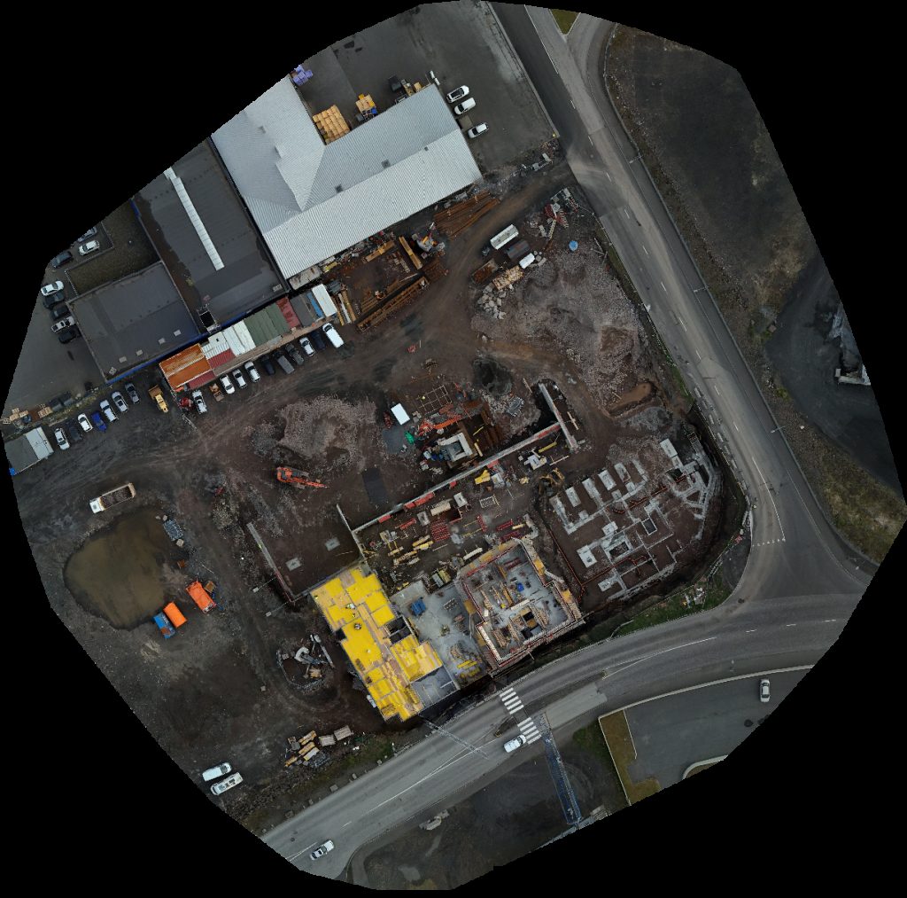 Drone map of Steinprýði ehf Verkstæði Skipalón Aerial drone map in Hafnarfjörður, Hafnarfjar Arkaupsta Ur, IS