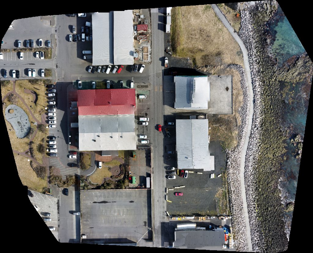 Thumbnail preview for Drone Map of Hver Ocean View Suite in Njarðvík, Reykjanesb R, Iceland