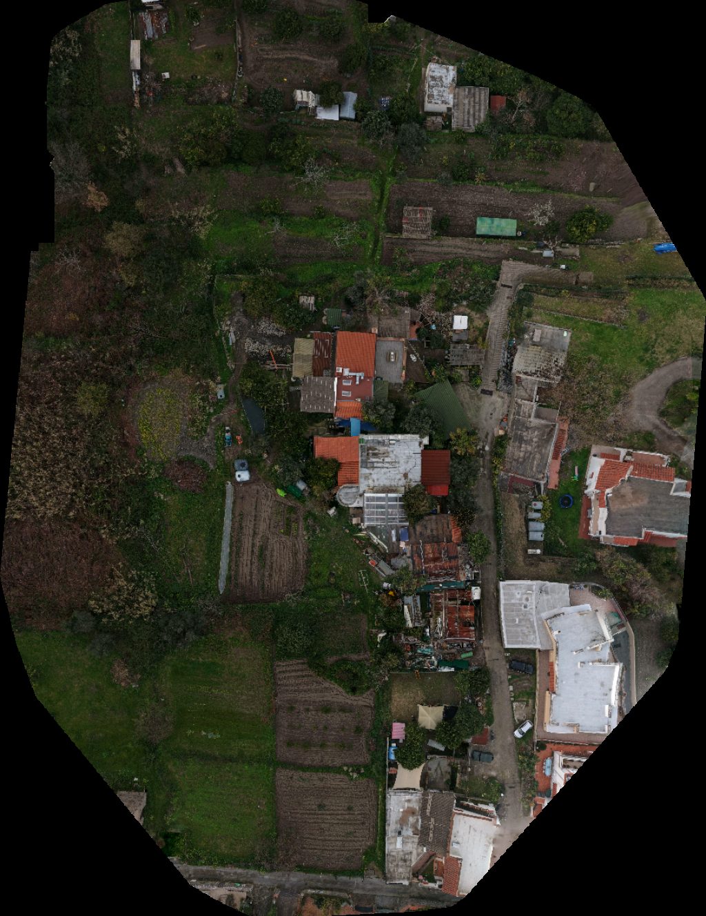 Drone map of A CASA Two Bedroom Apartment in casa vacanze bosco Aerial drone map in Ischia, Campania, IT