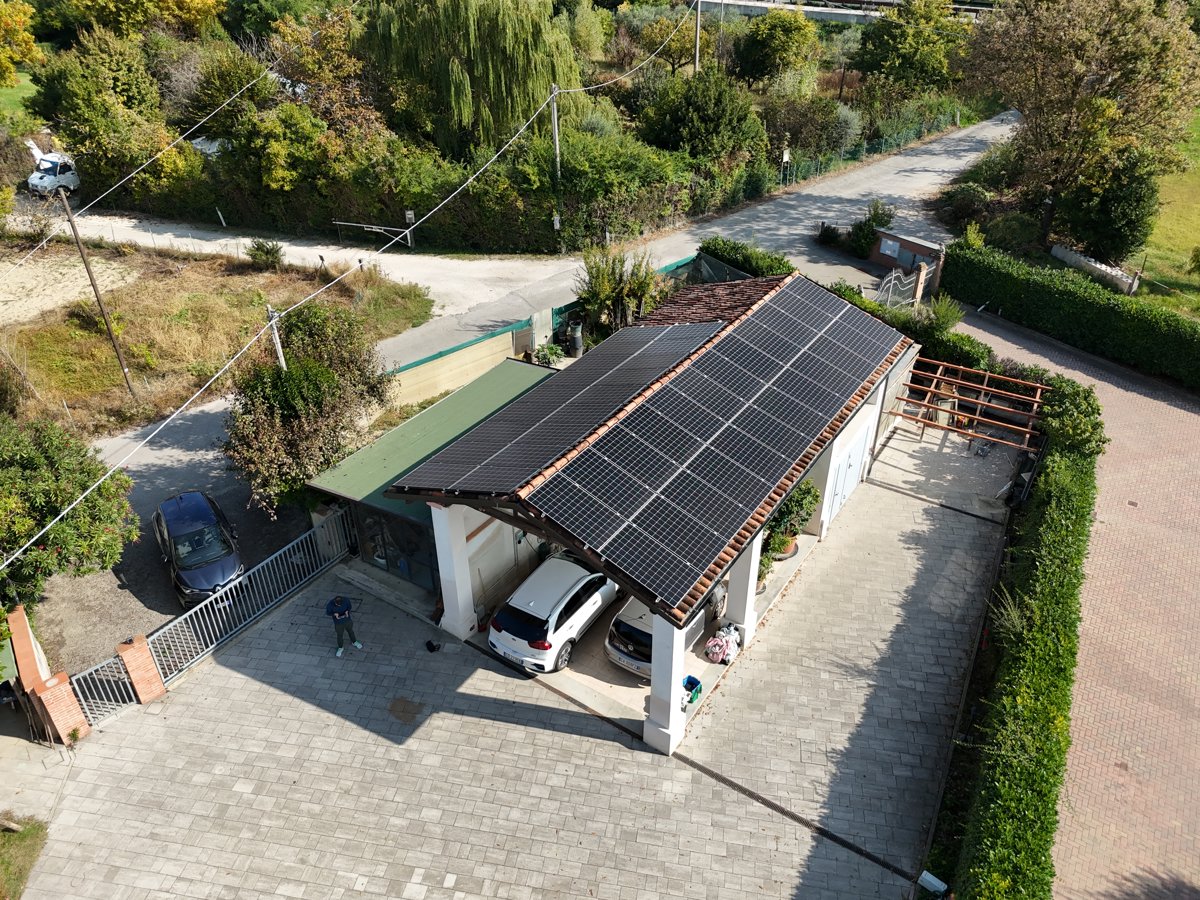 Drone 3d model of D g Verita in d g verita Aerial drone 3d model in Faenza, Emilia Romagna, IT