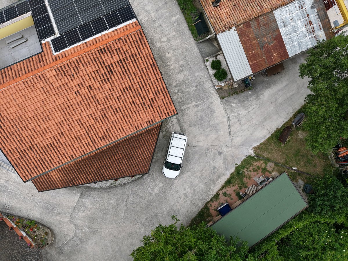 Drone 3d model of Villani Stefano Caritas in c snc Aerial drone 3d model in Provincia di Ancona, Marche, IT