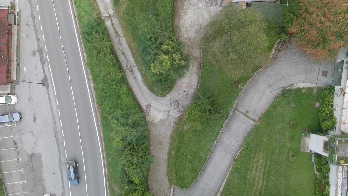 Drone 3d model of Al Pescatore Bar Ristorante Pizzeria Residence Aerial drone 3d model in Tozzaga, Trentino Alto Adige, IT