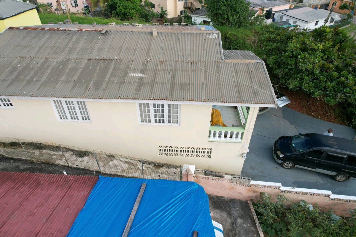 Drone 3d model of Uncle Nevile Greenvale Community playground in greenvale community Aerial drone 3d model in Hatfield, Manchester Parish, JM