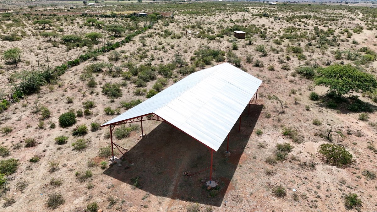 Thumbnail preview for 3D Drone Model of Sawasco Water Supply Ward Administratior Lodokejek in Kisima, Samburu County, Kenya